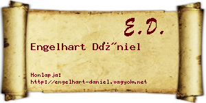 Engelhart Dániel névjegykártya